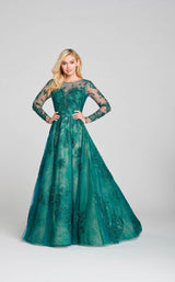 4 of 8 Ellie Wilde EW121013 Dress Emerald