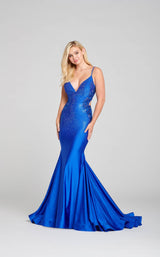 3 of 6 Ellie Wilde EW121018 Dress Royal-Blue