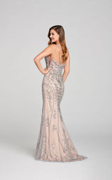 2 of 3 Ellie Wilde EW121020 Dress Platinum-Nude