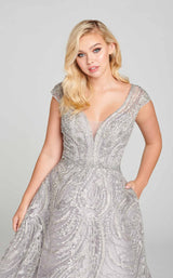 3 of 3 Ellie Wilde EW121021 Dress Heather-Silver