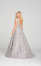 2 of 3 Ellie Wilde EW121021 Dress Heather-Silver
