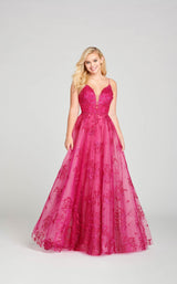 3 of 8 Ellie Wilde EW121023 Dress Magenta