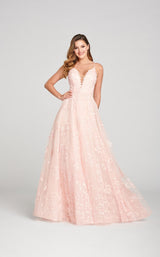 5 of 8 Ellie Wilde EW121023 Dress Blush