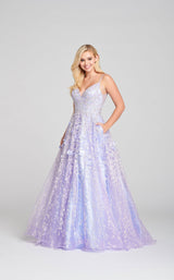 1 of 4 Ellie Wilde EW121026 Dress Lilac