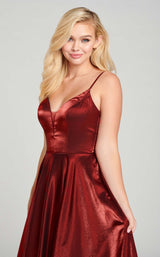 7 of 8 Ellie Wilde EW121035 Dress Wine