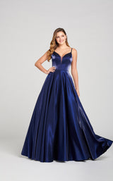 2 of 8 Ellie Wilde EW121035 Dress Navy-Blue