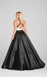 2 of 4 Ellie Wilde EW121039 Dress Black-White