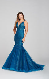 1 of 3 Ellie Wilde EW121044 Dress Teal