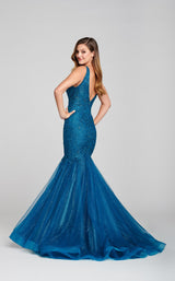 2 of 3 Ellie Wilde EW121044 Dress Teal