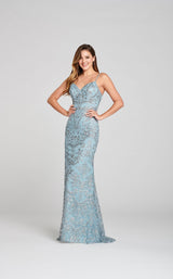 1 of 3 Ellie Wilde EW121046 Dress Arctic-Blue