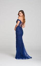 2 of 3 Ellie Wilde EW121052 Dress Navy-Blue
