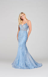 1 of 3 Ellie Wilde EW121055 Dress Light-Blue