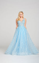 1 of 4 Ellie Wilde EW121057 Dress Powder-Blue