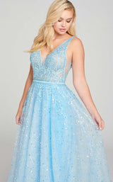 3 of 4 Ellie Wilde EW121057 Dress Powder-Blue