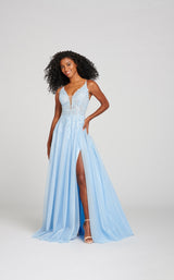 1 of 4 Ellie Wilde EW121059 Dress Light-Blue