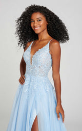 4 of 4 Ellie Wilde EW121059 Dress Light-Blue