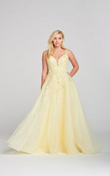 1 of 4 Ellie Wilde EW121062 Dress Light-Yellow