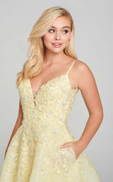 4 of 4 Ellie Wilde EW121062 Dress Light-Yellow