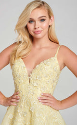 3 of 4 Ellie Wilde EW121062 Dress Light-Yellow