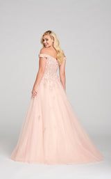 2 of 3 Ellie Wilde EW121063 Dress Blush-Champagne