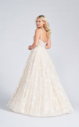 2 of 3 Ellie Wilde EW122005 Dress Ivory-Blush