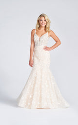 1 of 4 Ellie Wilde EW122006 Dress Ivory-Blush