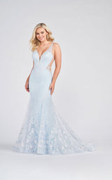 2 of 6 Ellie Wilde EW122008 Dress Light-Blue