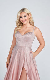 7 of 8 Ellie Wilde EW122015 Dress Dusty-Rose-Silver