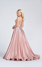 5 of 8 Ellie Wilde EW122015 Dress Dusty-Rose-Silver