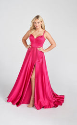 1 of 8 Ellie Wilde EW122015 Dress Fuchsia