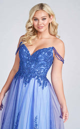 3 of 4 Ellie Wilde EW122019 Dress French-Blue