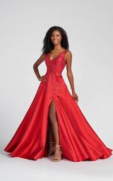 6 of 10 Ellie Wilde EW122021 Dress Red