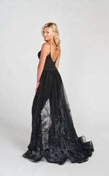 2 of 3 Ellie Wilde EW122024 Jumpsuit Black