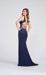 2 of 4 Ellie Wilde EW122027 Dress Navy-Blue