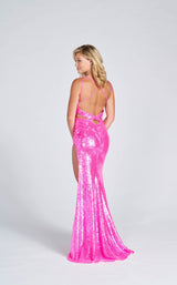 2 of 4 Ellie Wilde EW122030 Dress Hot-Pink