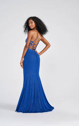 4 of 7 Ellie Wilde EW122033 Dress Royal-Blue
