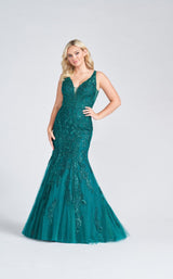 1 of 7 Ellie Wilde EW122034 Dress Emerald