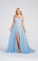 1 of 5 Ellie Wilde EW122037 Dress Light-Blue