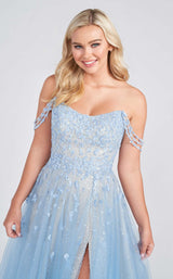 4 of 5 Ellie Wilde EW122037 Dress Light-Blue