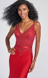 6 of 8 Ellie Wilde EW122048 Dress Ruby