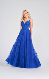 2 of 8 Ellie Wilde EW122053 Dress Royal-Blue