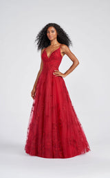 3 of 8 Ellie Wilde EW122053 Dress Wine