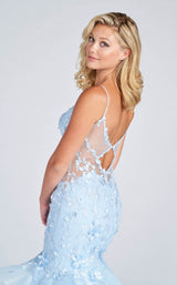 4 of 4 Ellie Wilde EW122055 Dress Light-Blue