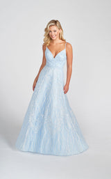 2 of 6 Ellie Wilde EW122059 Dress Light-Blue