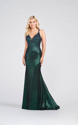 Ellie Wilde EW122062 Dress Emerald