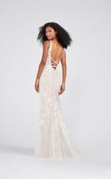 5 of 7 Ellie Wilde EW122067 Dress Ivory-Beige