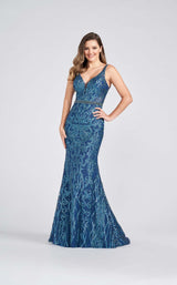 1 of 5 Ellie Wilde EW122071 Dress Teal