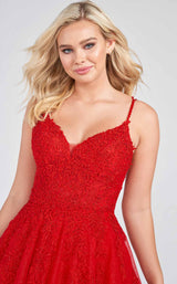 4 of 5 Ellie Wilde EW122076 Dress Red