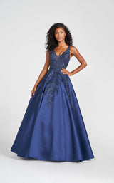 1 of 5 Ellie Wilde EW122086 Dress Navy-Blue
