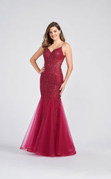 1 of 5 Ellie Wilde EW122092 Dress Wine